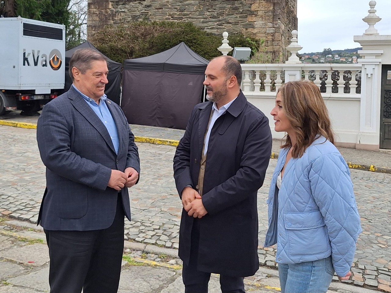El subdelegado del Gobierno de A Coruña mantuvo una reunión con el alcalde de Pontedeume sobre las obras de rehabilitación iniciadas en el puente eumés