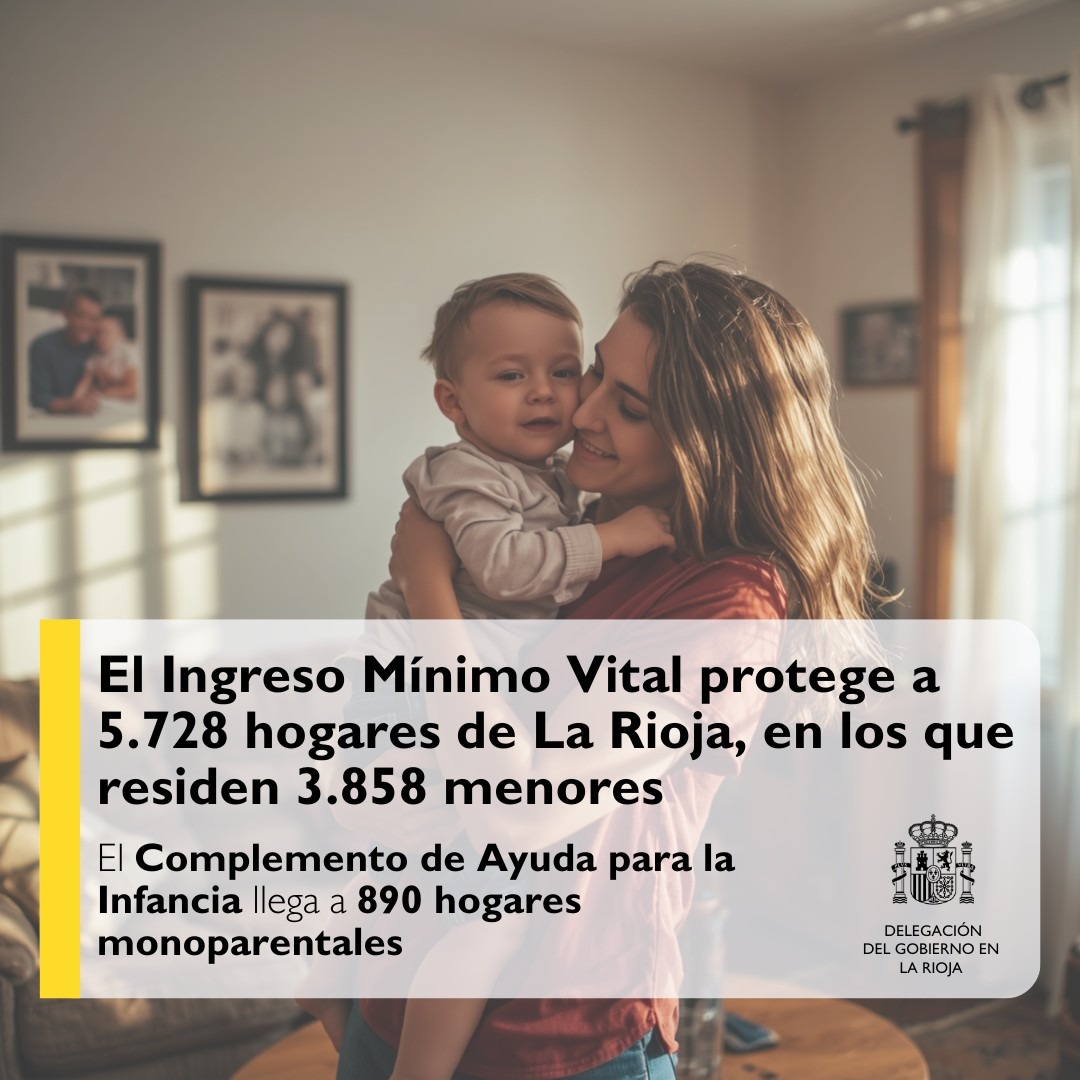Mujer con su hijo, imagen creada con IA