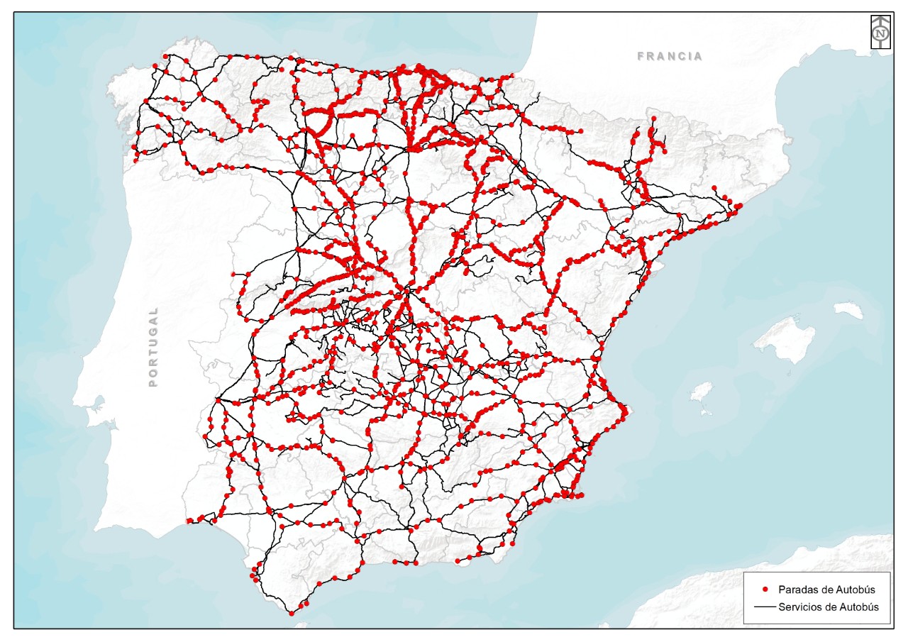 Mapa autobuses