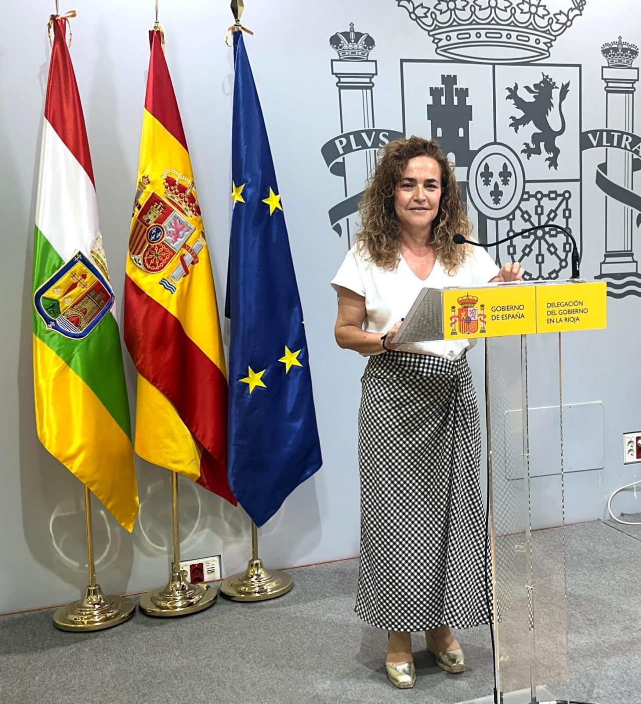 delegada del Gobierno en La Rioja, Beatriz Arraiz