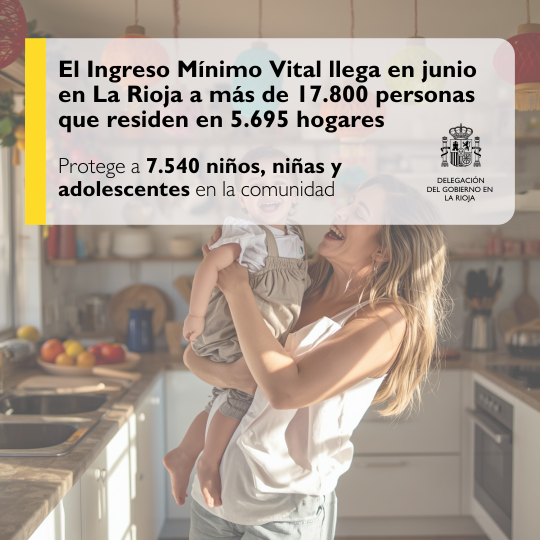 IMV de junio 2026 en La Rioja