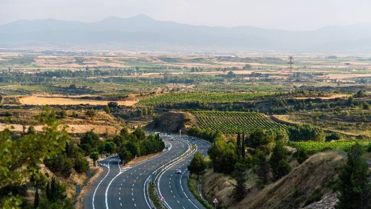 Autovía en La Rioja