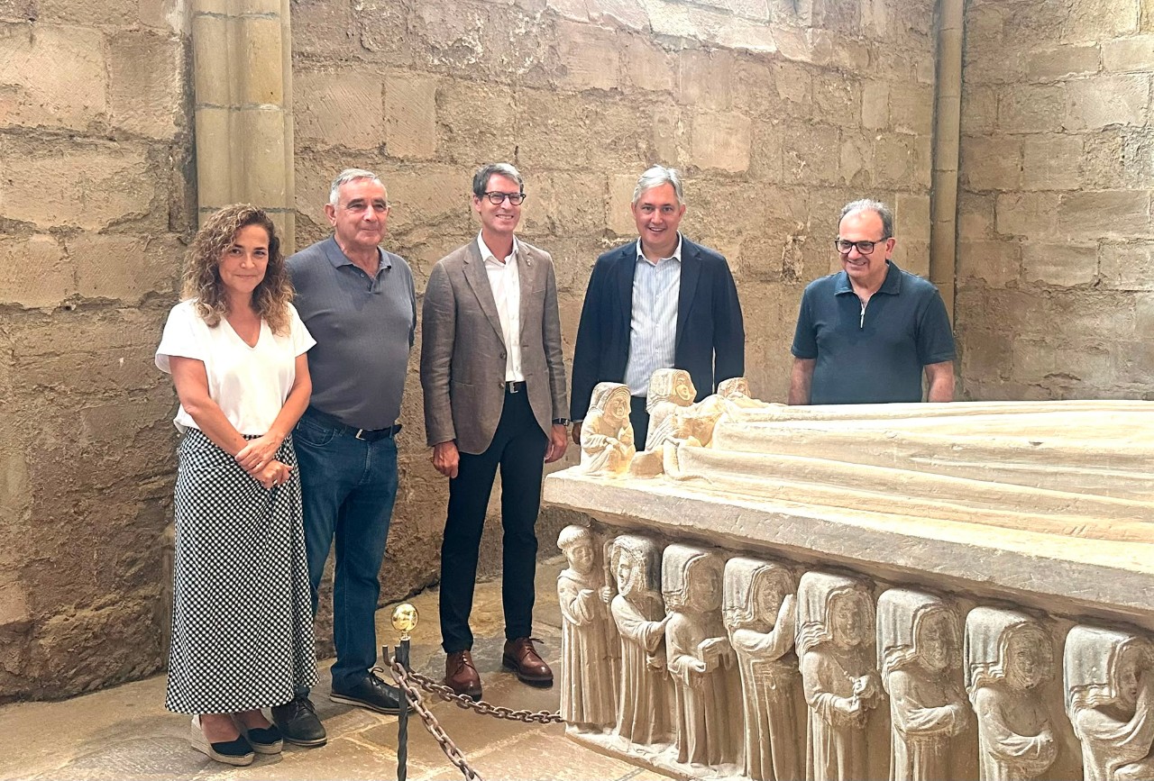Arraiz Nalda, en el Monasterio de Cañas, La Rioja