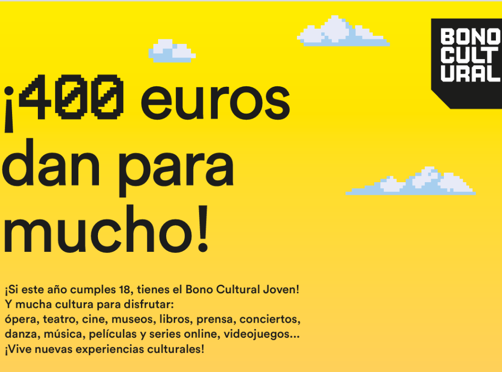 Bono Cultural Joven 2026