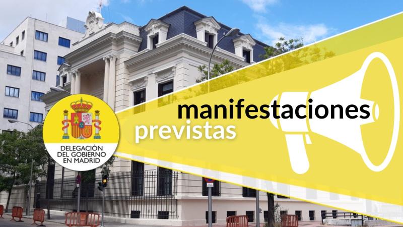 Manifestación para hoy, sábado 1 de julio