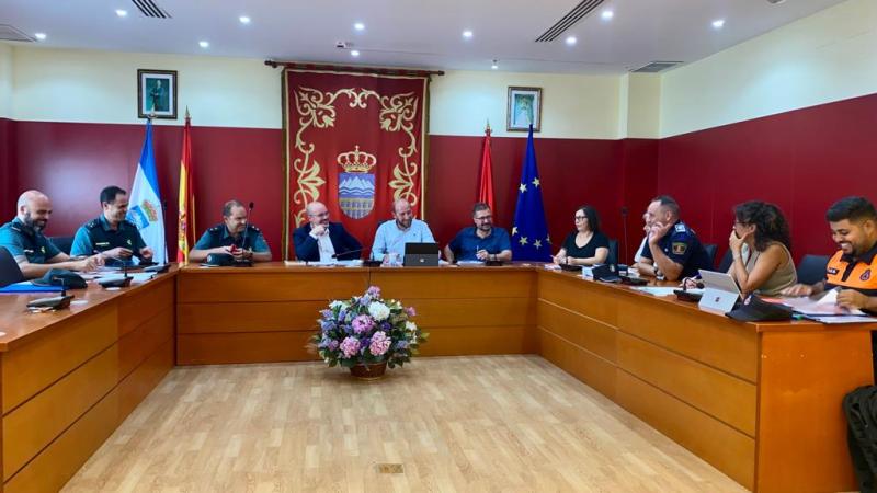 Francisco Martín preside junto al alcalde de Guadalix de la Sierra la Junta Local de Seguridad del municipio