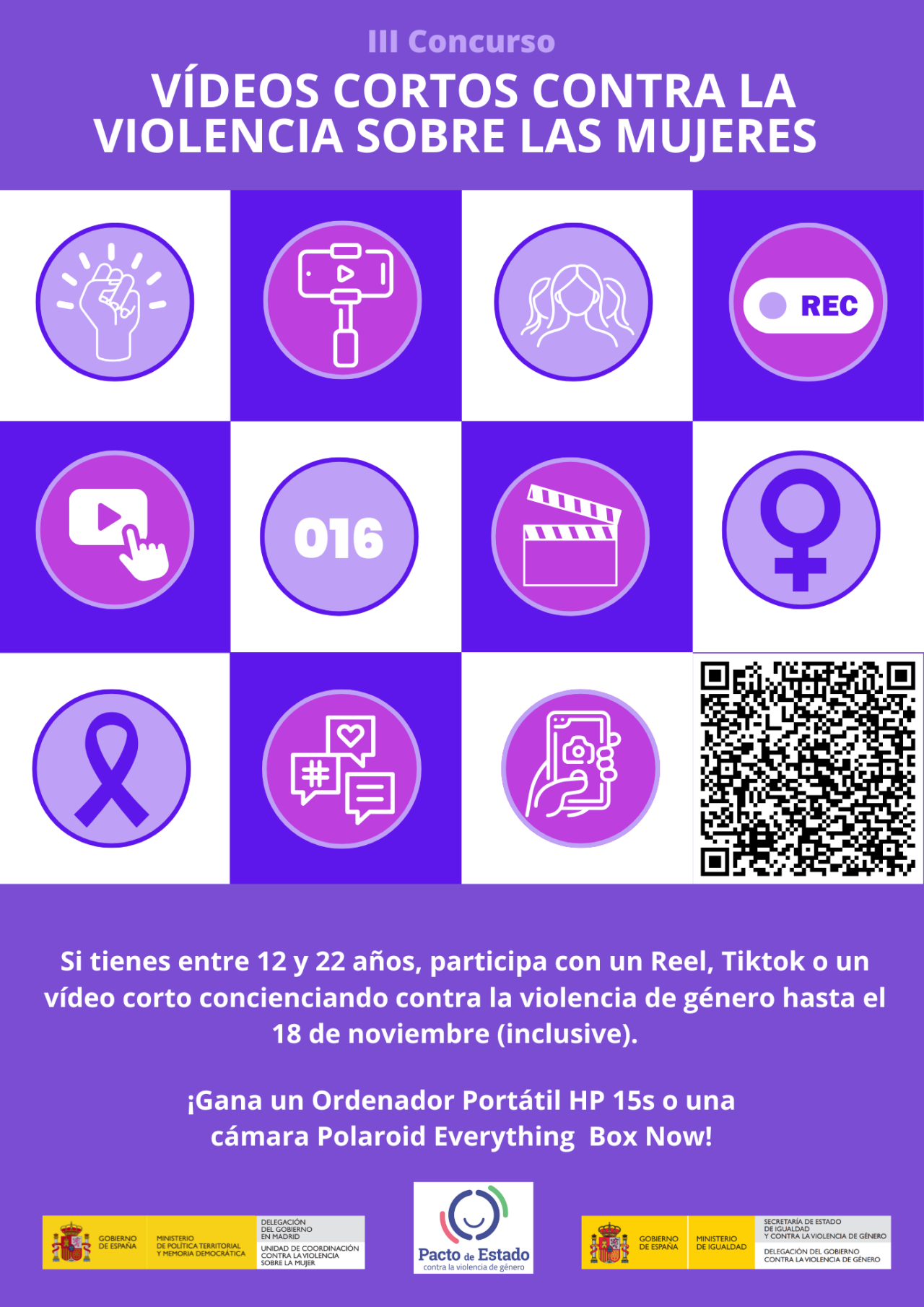 Cartel Concurso Cortos 25N 