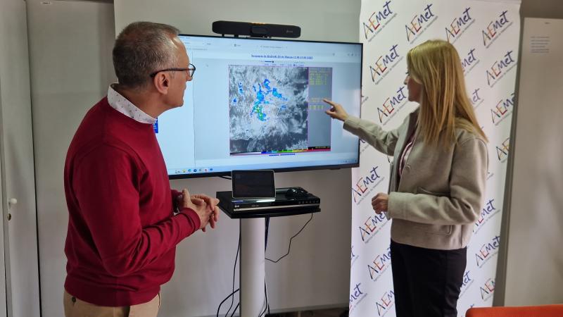 Guevara indica que AEMET y la CHS emitieron 306 avisos y alertas durante el reciente episodio de lluvias en la Región de Murcia