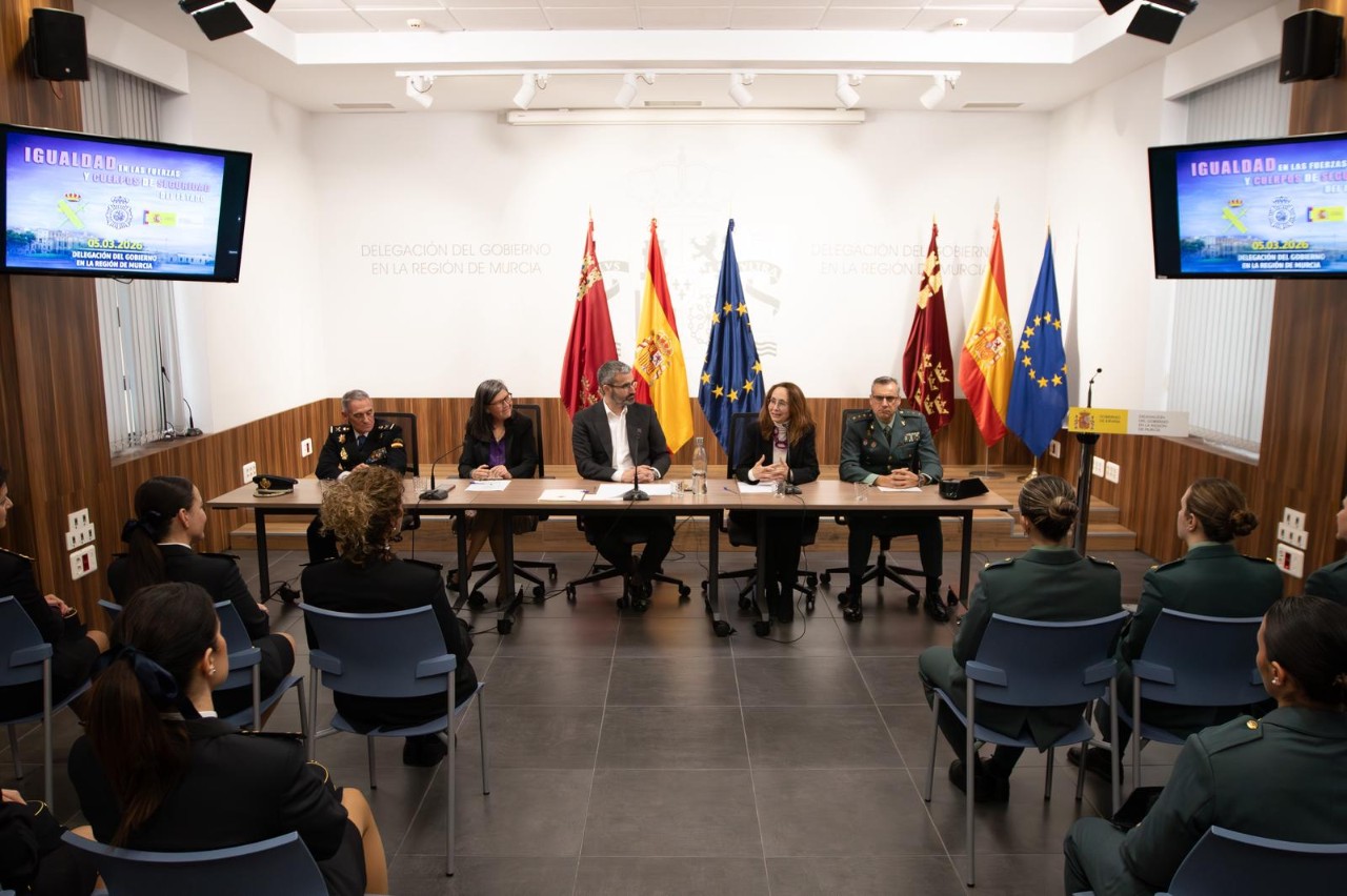 Imagen del encuentro celebrado en la Delegación