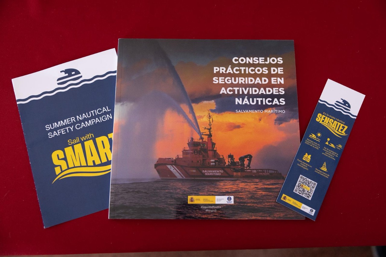 Imagen de los folletos de la campaña