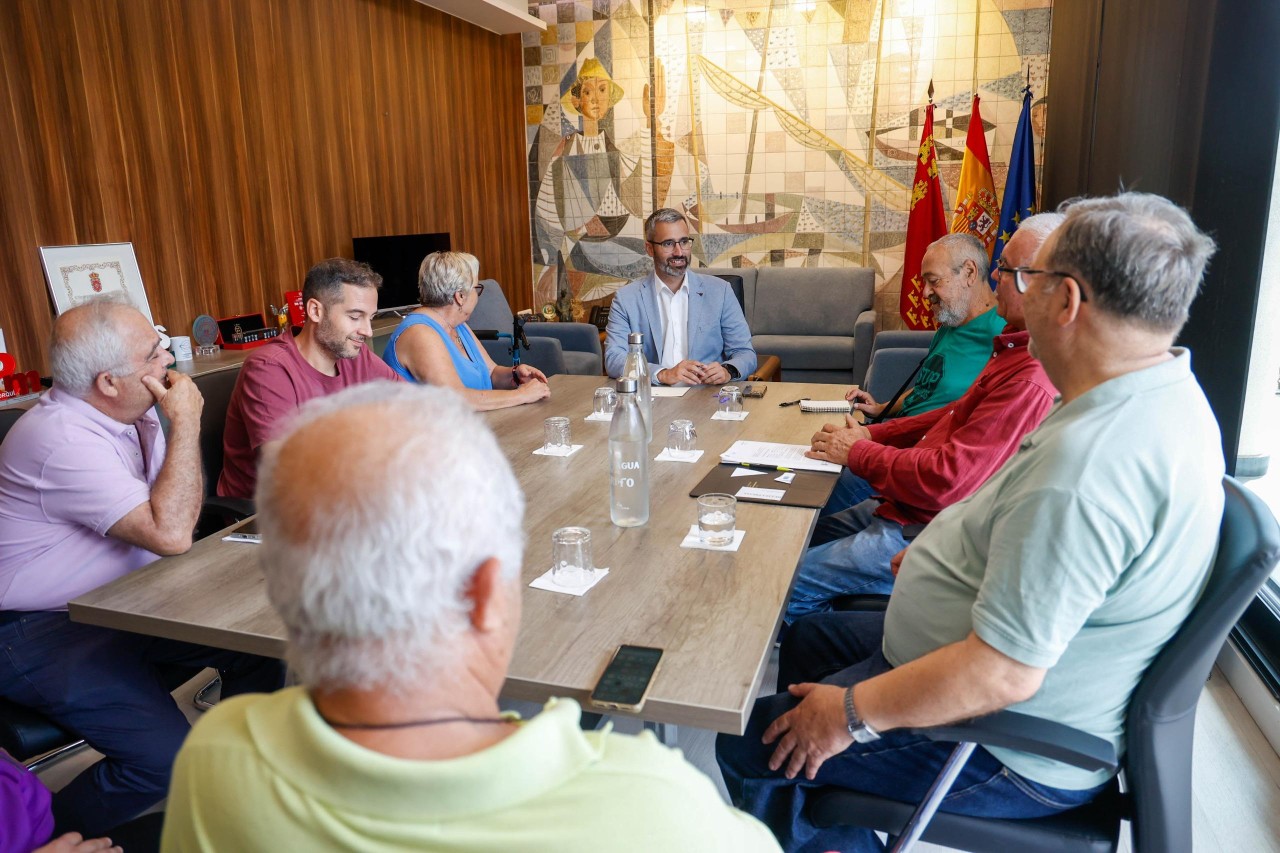 Imagen de la reunión celebrada en la Delegación