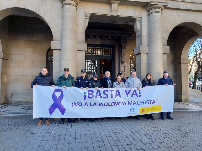 La Delegación del Gobierno en Navarra condena los asesinatos de un menor víctima de violencia vicaria en Jaén y de una mujer por violencia de género en Gipuzkoa