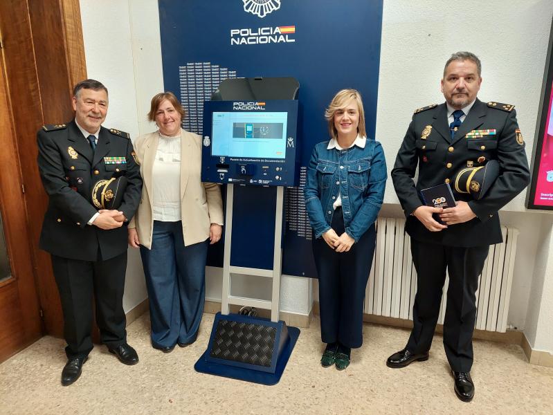 Entran en funcionamiento en Navarra cuatro nuevos Puntos de Actualización de Documentación de Policía Nacional