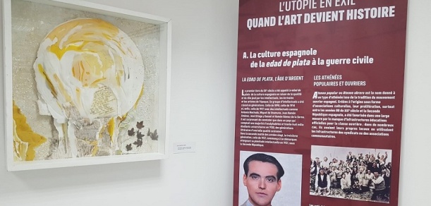 Exposición Utopía en el exilio: cuando el arte se convierte en Historia