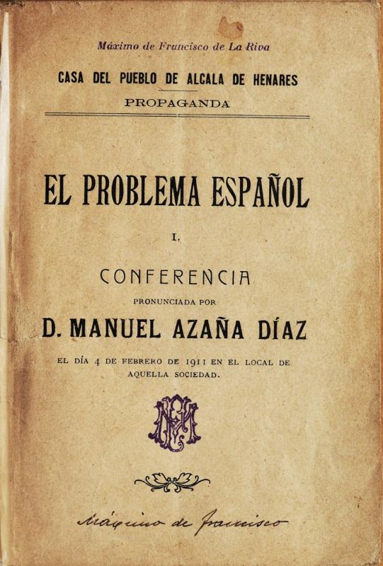 El problema español El problema español