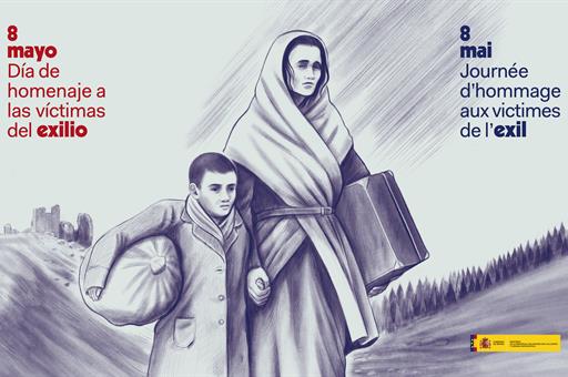 Homenaje a las víctimas del exilio republicano español