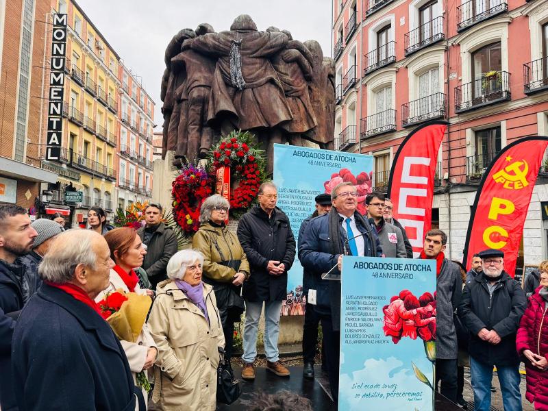 Los asesinatos de los abogados de Atocha declarados Lugar de Memoria
