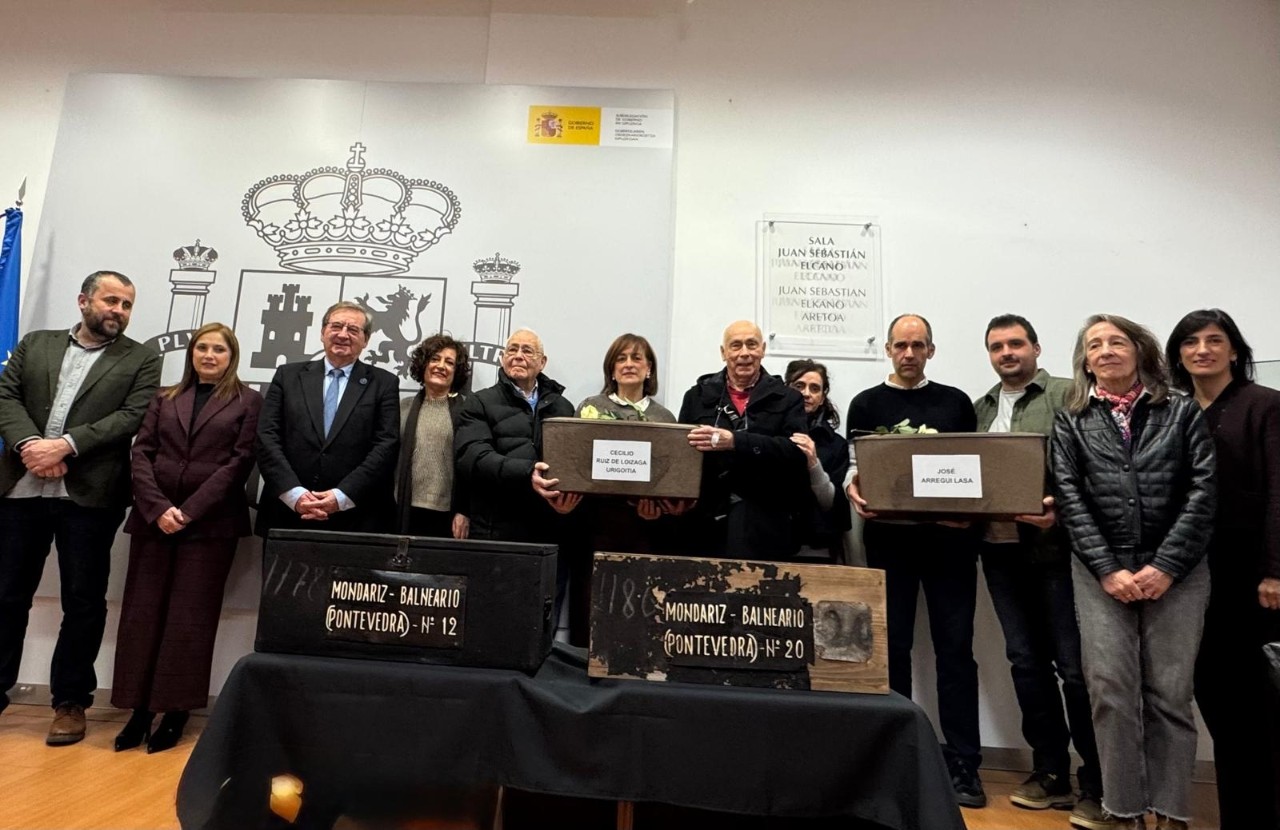 Donostia entrega de restos 30 de enero 26