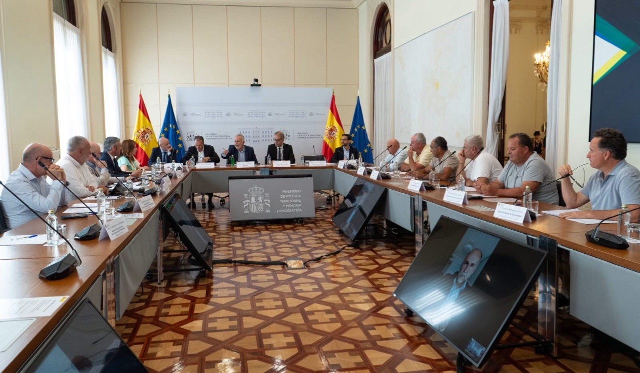 Reunión de ASEPALMA el el Ministerio de Política Territorial
