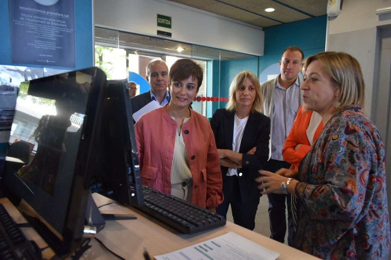 Visita al Ayuntamiento de Granollers