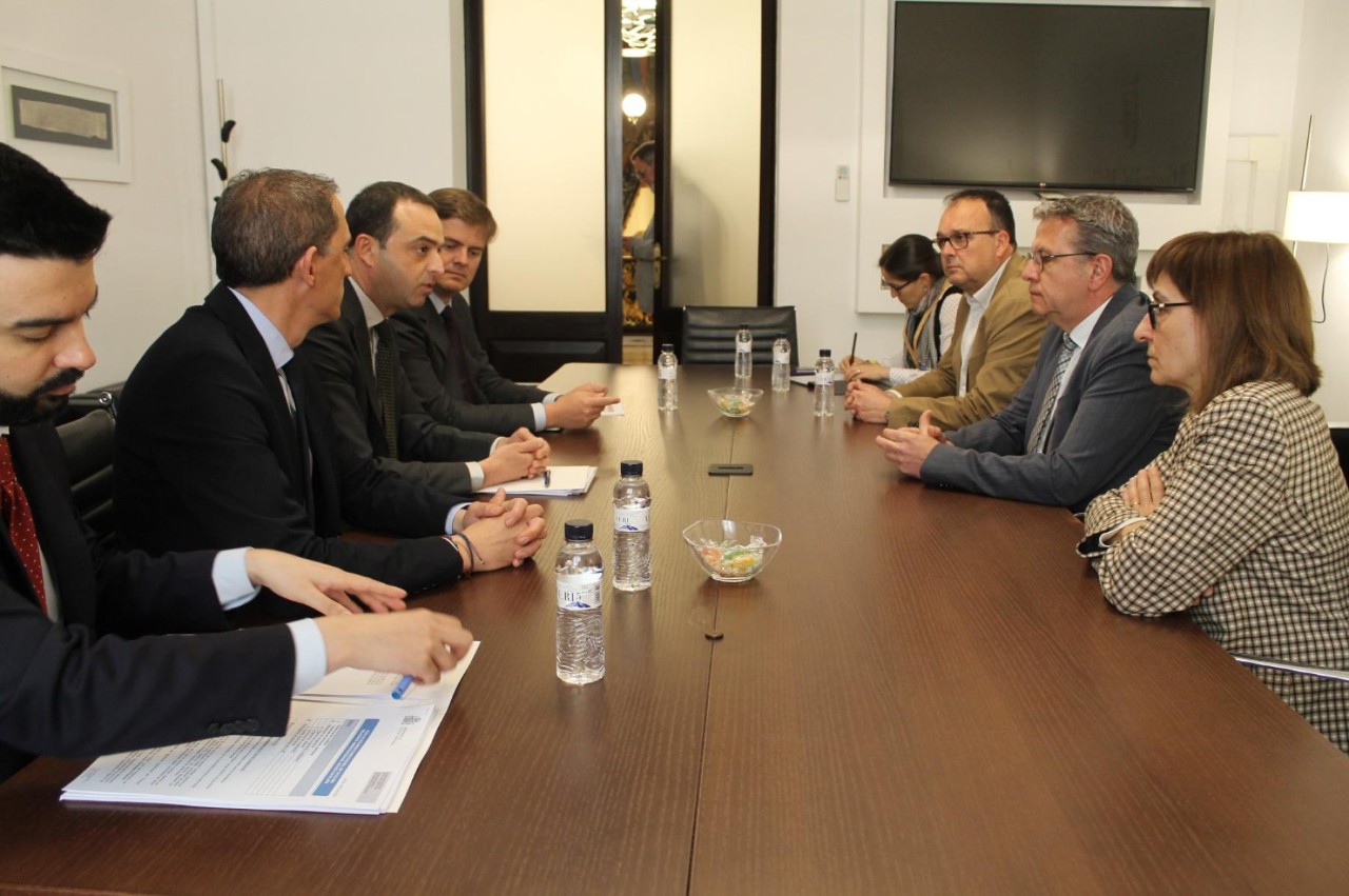 Visita del secretario de Estado de Política Territorial a Lleida