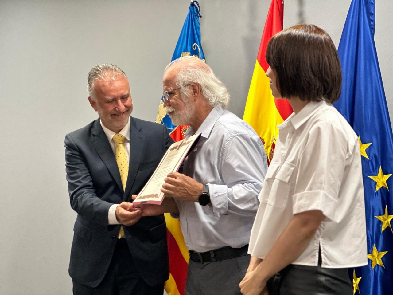 Acto de recuerdo y homenaje a las víctimas del franquismo en Valencia