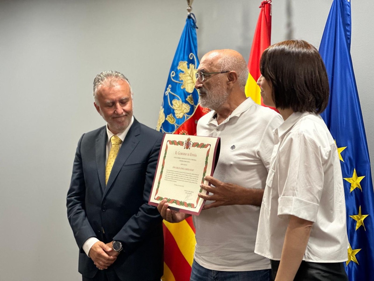 Acto de recuerdo y homenaje a las víctimas del franquismo en Valencia