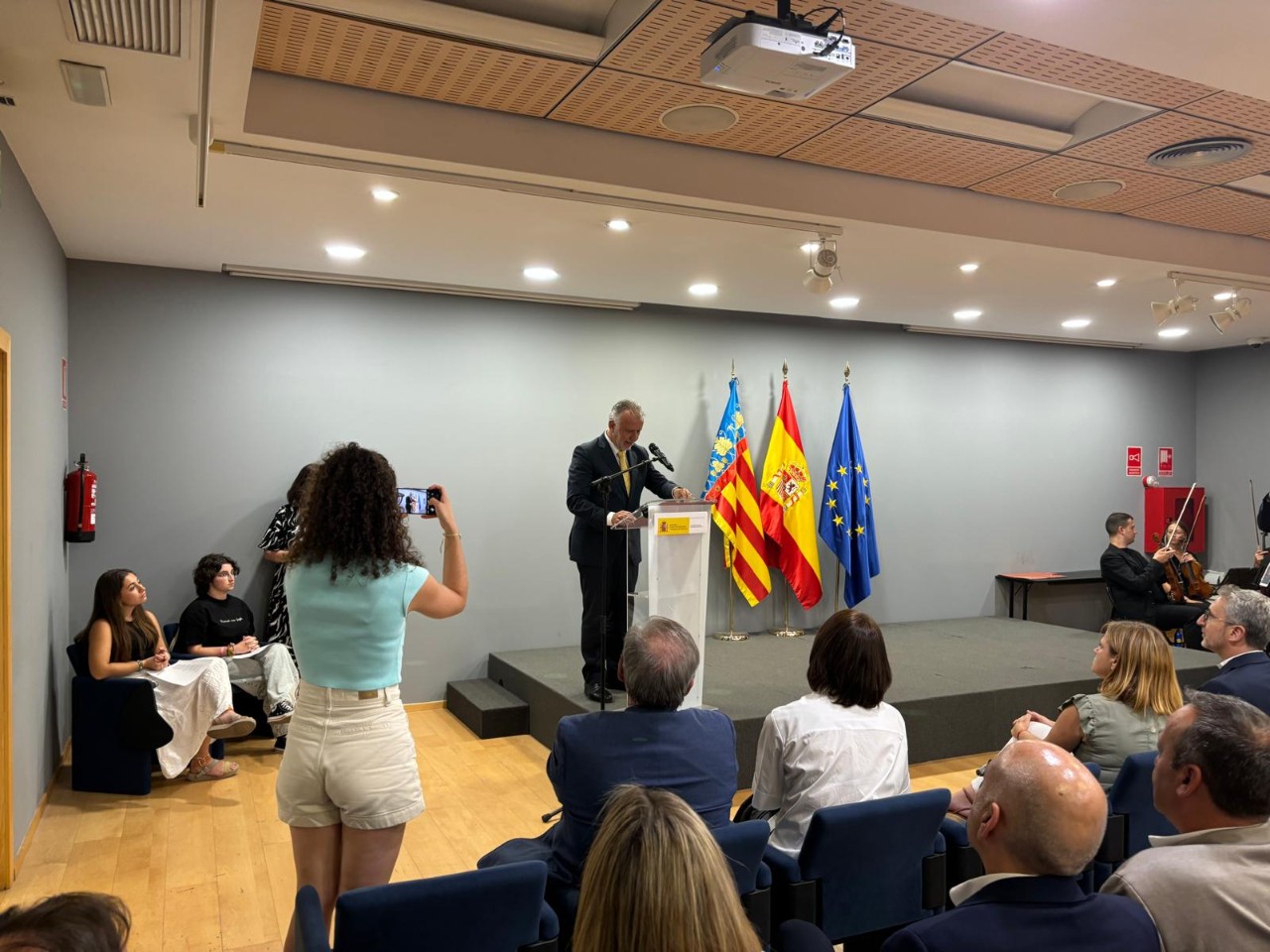 Acto de recuerdo y homenaje a las víctimas del franquismo en Valencia