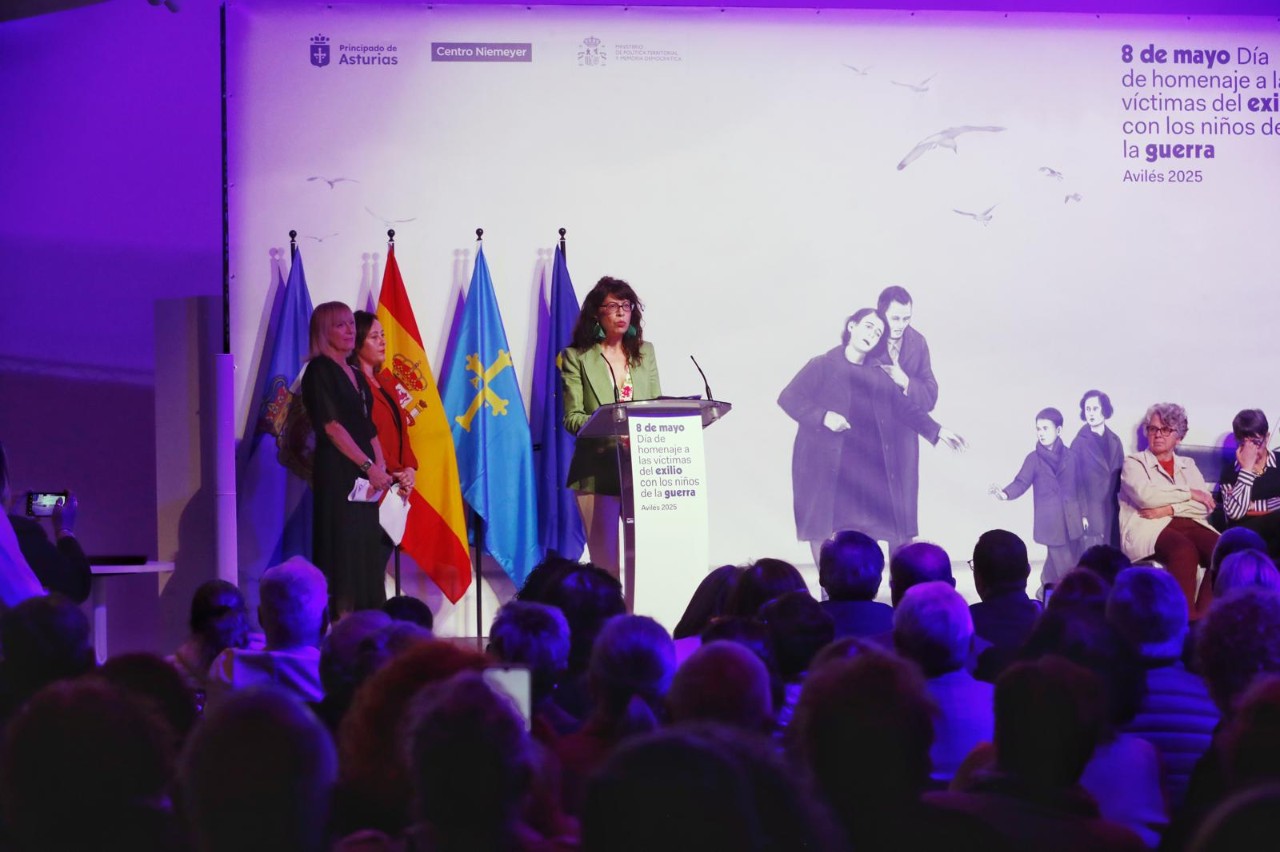 El Gobierno de España rinde homenaje en Asturias al exilio republicano