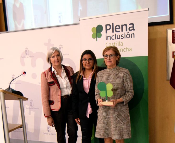 El Ministerio de Política Territorial y Función Pública recibe un premio por las convocatorias específicas en la AGE para personas con discapacidad intelectual