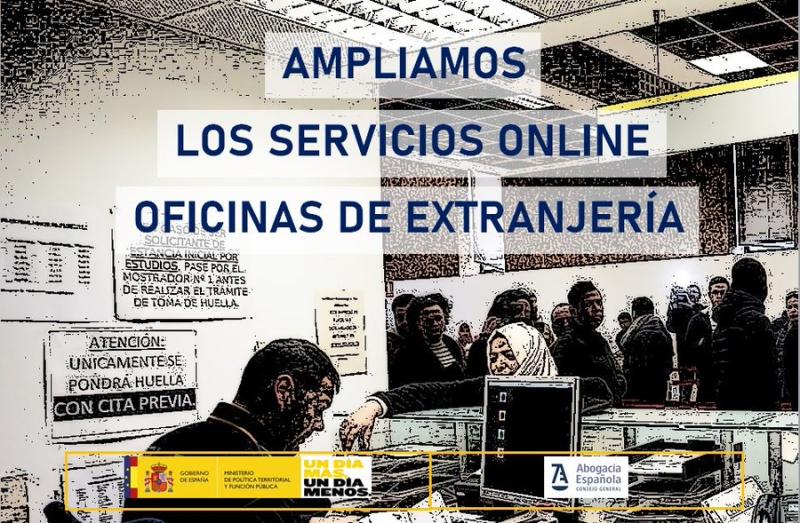 El Ministerio de Política Territorial y Función Pública y el Consejo General de la Abogacía firman un convenio para la ampliación de trámites de extranjería por vía electrónica 