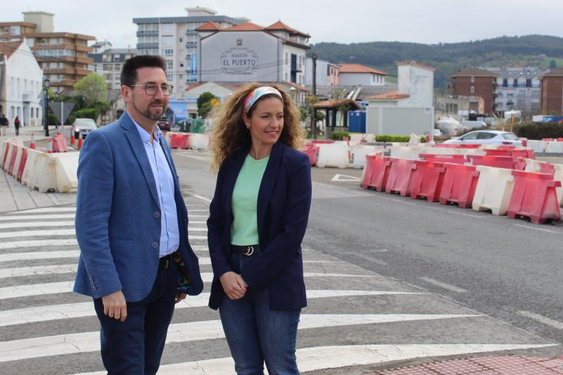 Quiñones destaca l'aposta del Mitma per millorar la travessia de la N-634 en Colindres amb la construcció d'una rotonda
