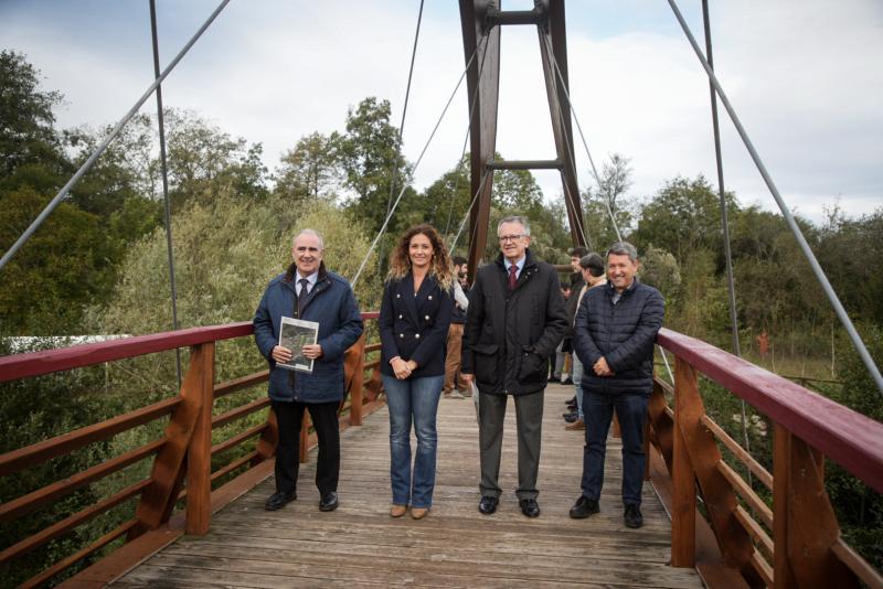 Quiñones destaca el compromís del Govern per a actuar enfront dels riscos d'inundació en Cabezón de la Sal, Mazcuerras i Reocín