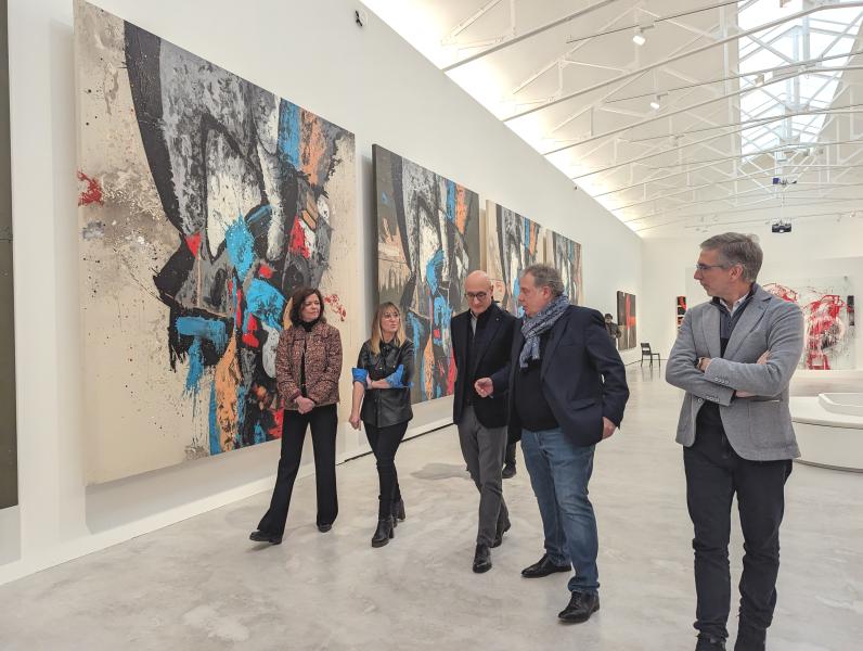 Gómez de Diego destaca la consolidació de les Naus de Gamazo com un referent de la cultura a Santander