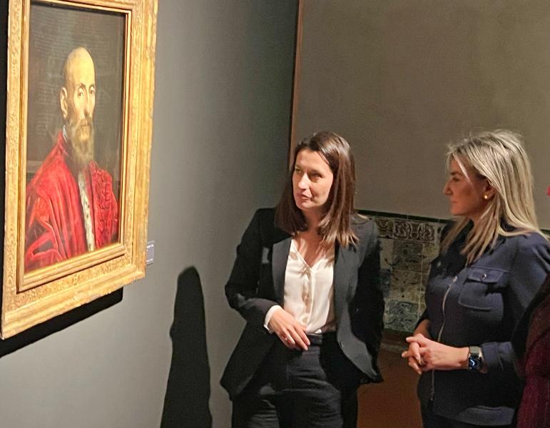 Milagros Tolón inaugura en el Museo del Greco la exposición “Tintoretto. La huella veneciana”, un diálogo entre el maestro veneciano y el pintor cretense