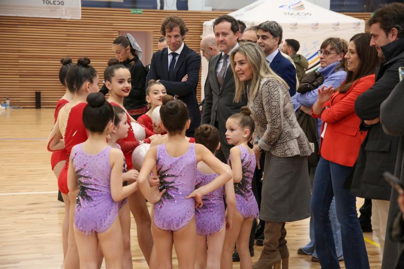 Milagros Tolón destaca l'impuls del Govern d'Espanya per a la modernització d'edificis municipals com el pavelló de l'Escola de Gimnàstica de Toledo