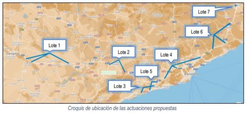 Mitma adjudica la redacció de 7 projectes per a la millora de l'accessibilitat de les autopistes AP-7 i AP-2
