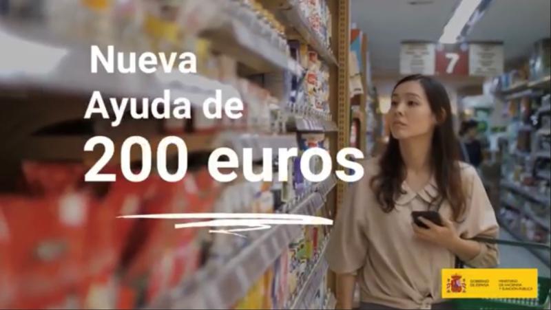 Ja es pot sol·licitar en la web de l'Agència Tributària la nova ajuda de 200 euros per a persones amb baixos ingressos i patrimoni