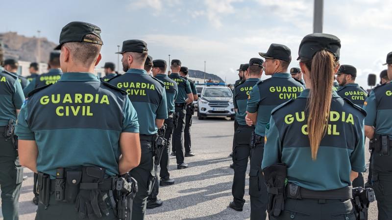 Bernabé destaca el treball realitzat per la Guàrdia Civil en la detenció del presumpte autor dels incendis del Saler