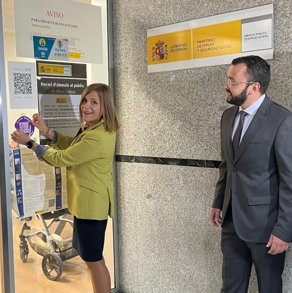 Les 57 dependències del SEPE en la C. Valenciana, punts violeta d'atenció a les víctimes de violència de gènere