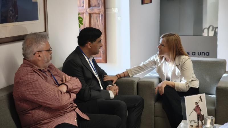 550 aniversari dels escacs moderns a València. Recepció del jugador d'escacs Viswanathan Anand