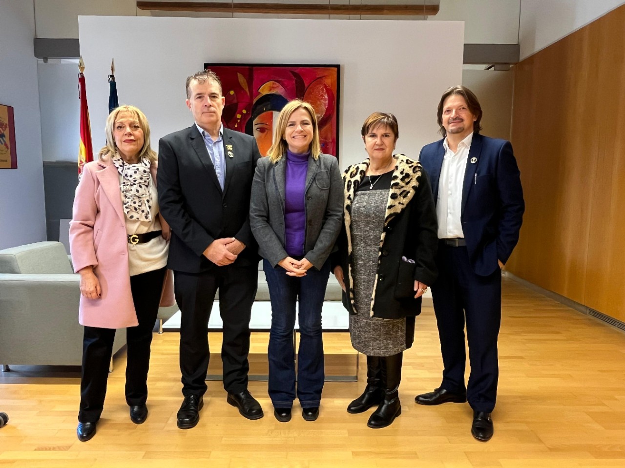 La delegada del Govern rep a la Germanor del Santíssim Crist del Perdó