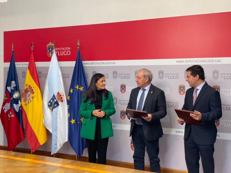 La subdelegada del Govern a Lugo facilita l'acord amb la Diputació provincial per a mudar els punts d'eixida de l'examen pràctic del permís de conduir