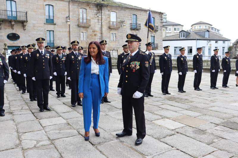 La subdelegada del Govern a Lugo agraïx el treball del Cos Nacional de Policia a la província davant els nous reptes de la societat posant el punt de mira en la violència masclista i la cibercriminalidad