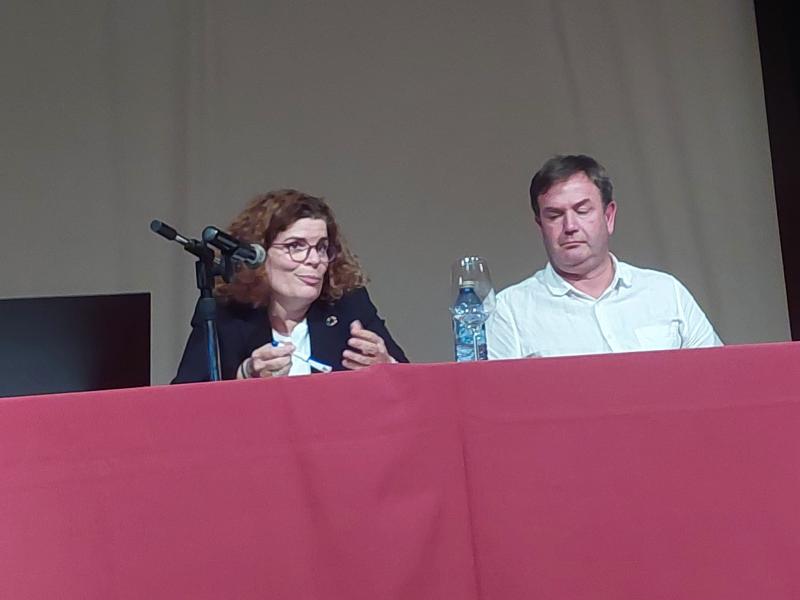 María Rivas posa Meirás com a exemple del compromís del Govern amb la recuperació de la memòria democràtica