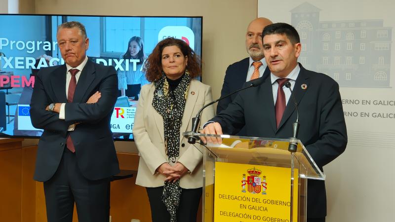 Pedro Blanco destaca l'impuls del Govern a la transformació digital de les empreses gallegues amb més de 16M€ per a la formació de professionals