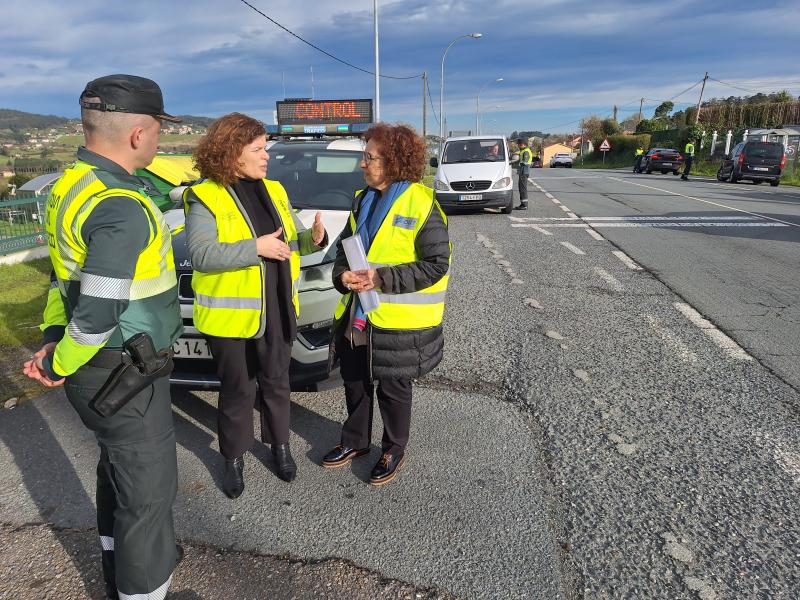María Rivas recorda que l'ús correcte dels sistemes de retenció hauria evitat tres morts en les carreteres de la Corunya l'any passat