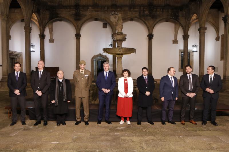El delegat del Govern a Galícia, Pedro Blanco, assisteix al lliurament del premi Ciutats Patrimoni 2024
