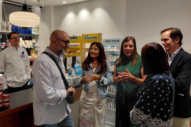 Isabel Rodríguez presenta un nou avanç en la modernització dels serveis sanitaris per a mutualistes en el primer lliurament de medicaments amb recepta electrònica de la província