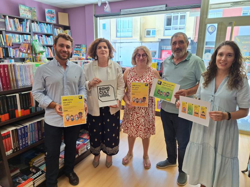 María Rivas presentó en Val do Dubra el Bono Cultural Joven del Gobierno de España que destina 4M€ para que unos 10.000 chicos y chicas de la provincia de A Coruña accedan a la cultura 